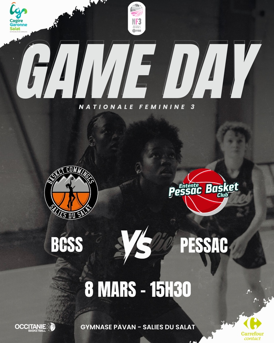 Game Day du 8 Mars