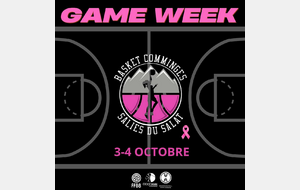 Game week du 2 et 3 Octobre