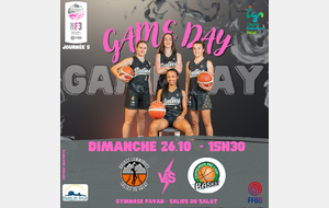 Game Day du 26 Octobre