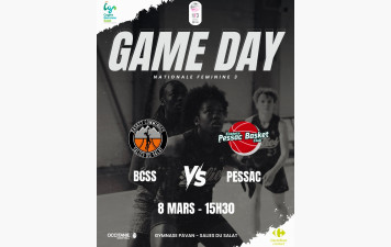 Game Day du 8 Mars